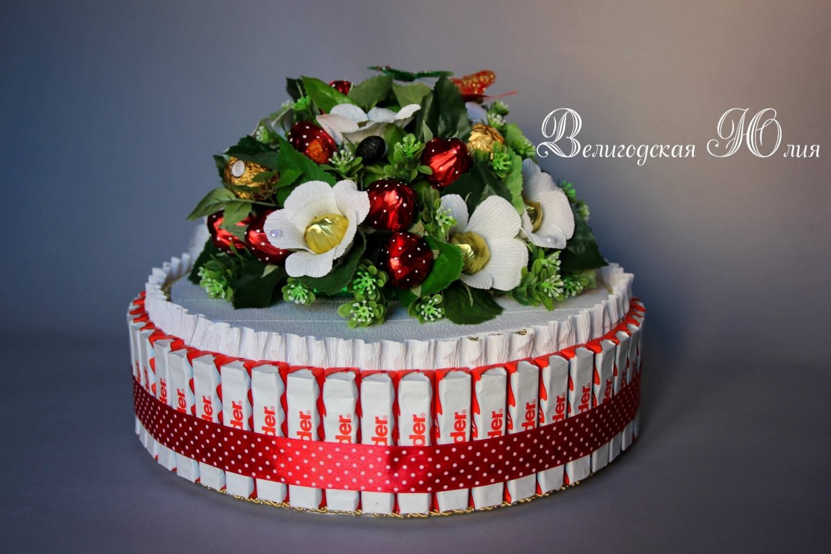 Торт из конфет Краснодар