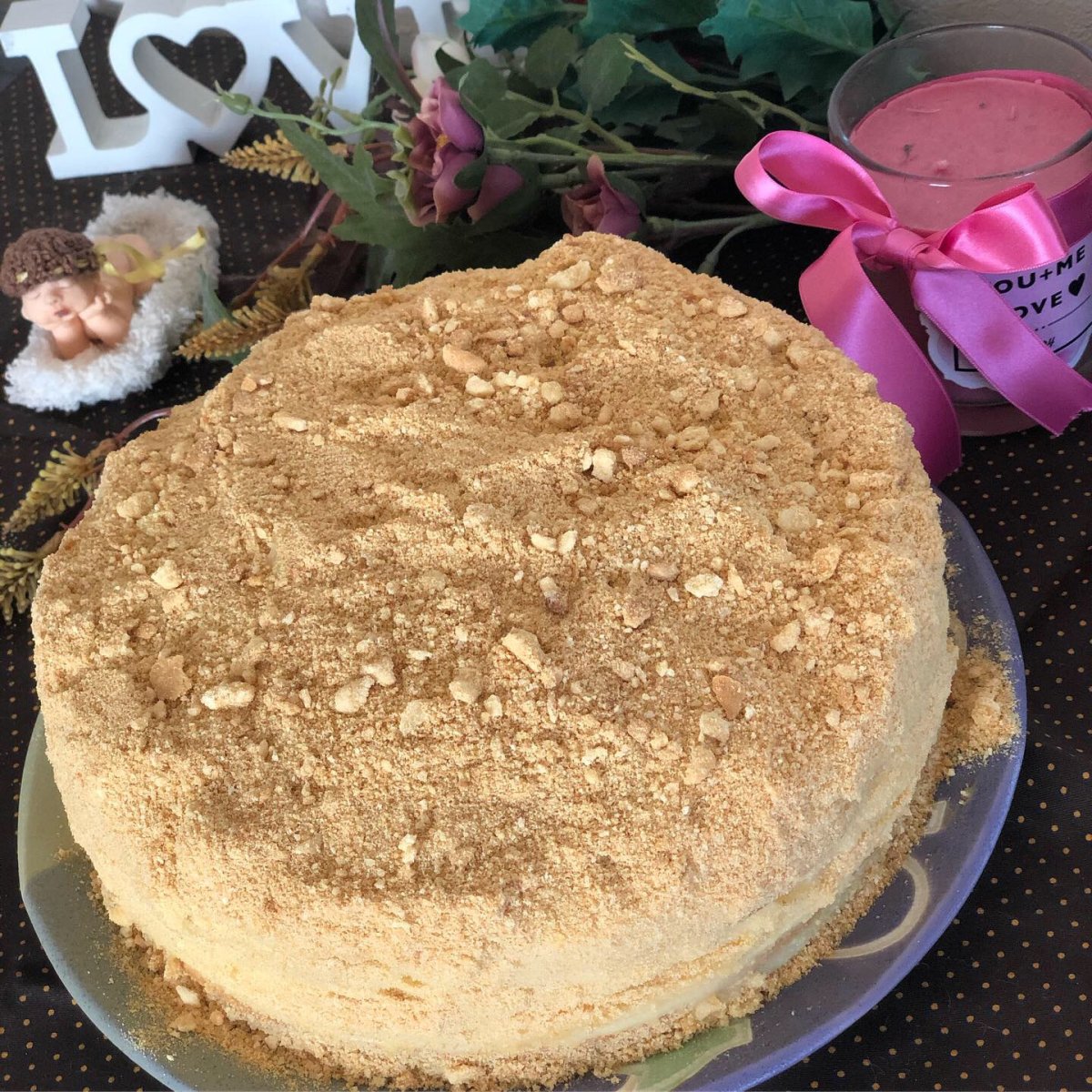 Медовик с нежными коржами