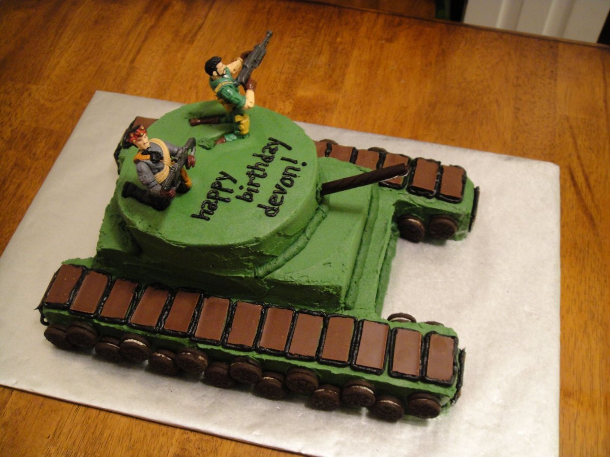Военный торт для мальчика 5 лет