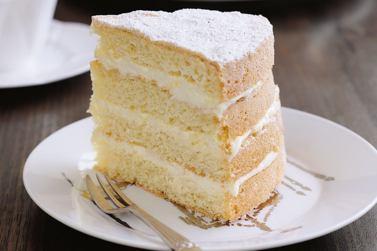 Белый бисквит для торта