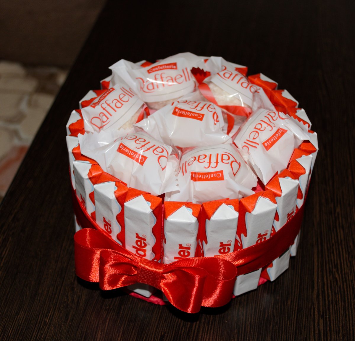 Тортик из киндеров