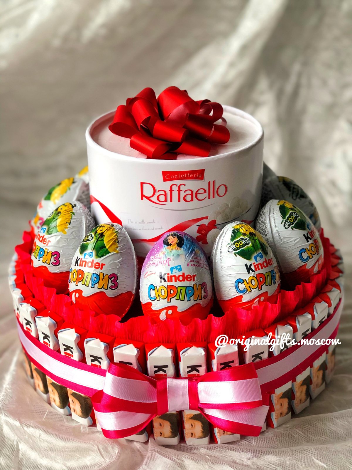 Подарок из киндеров для мальчика