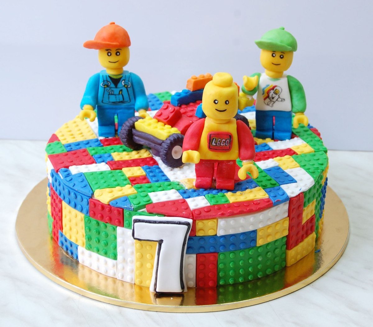 Торт LEGO City