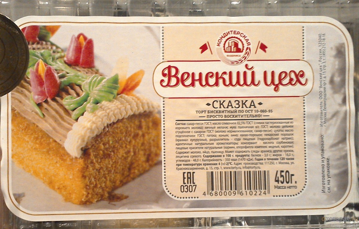 Кондитерские изделия в советское время