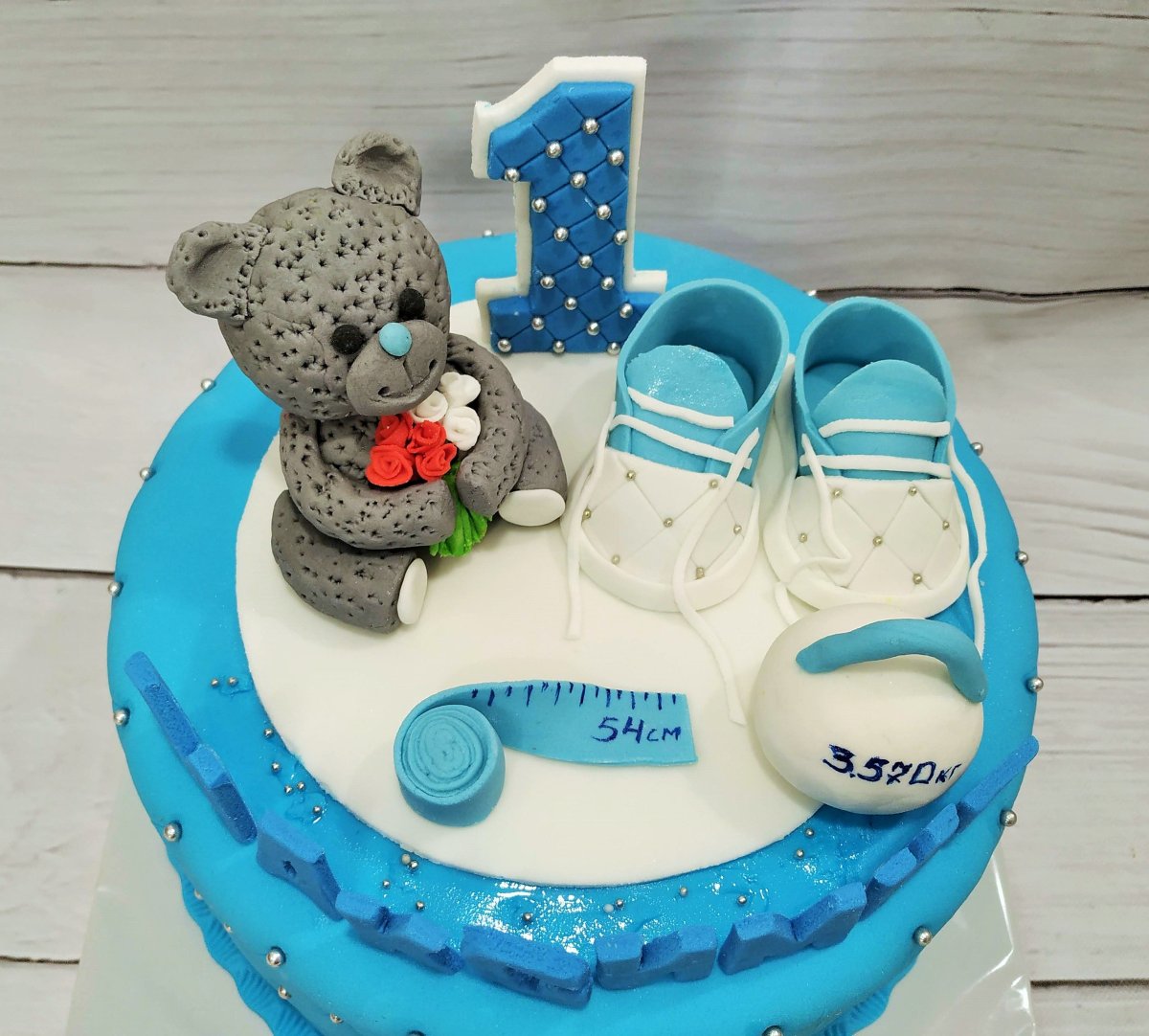 Пряник на торт 1 месяц