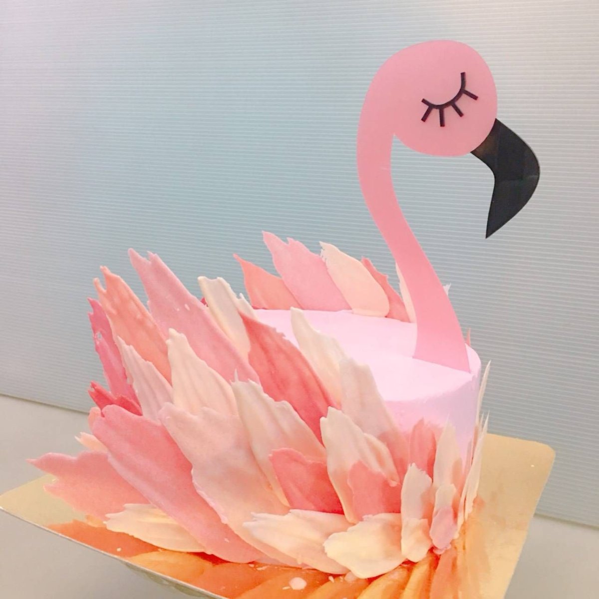 Торт ptica Flamingo s pryanikami