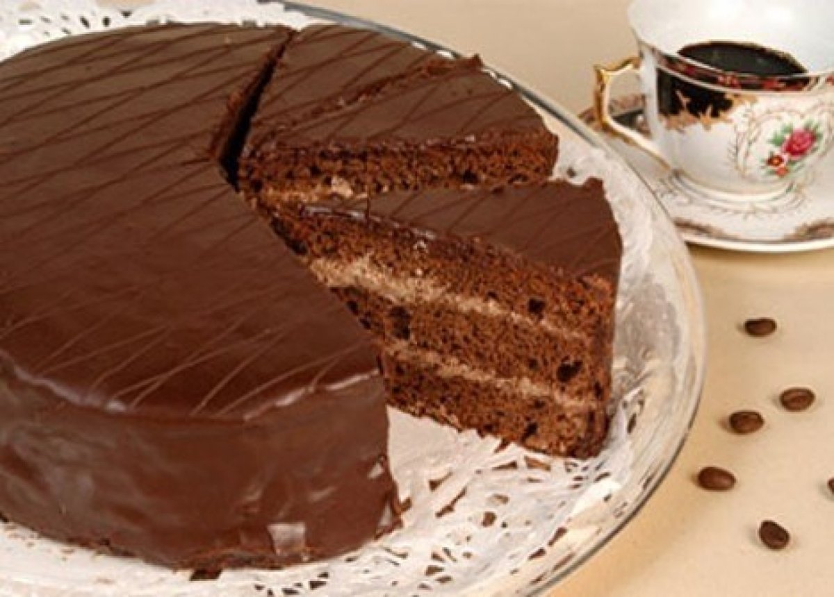 Торт каприз шоколадный