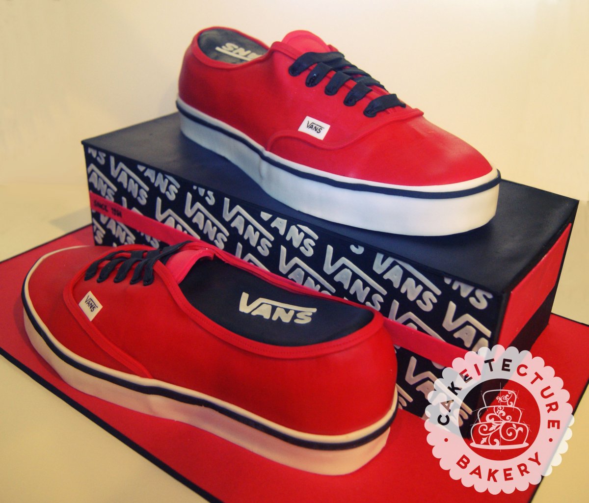 Торт в стиле vans