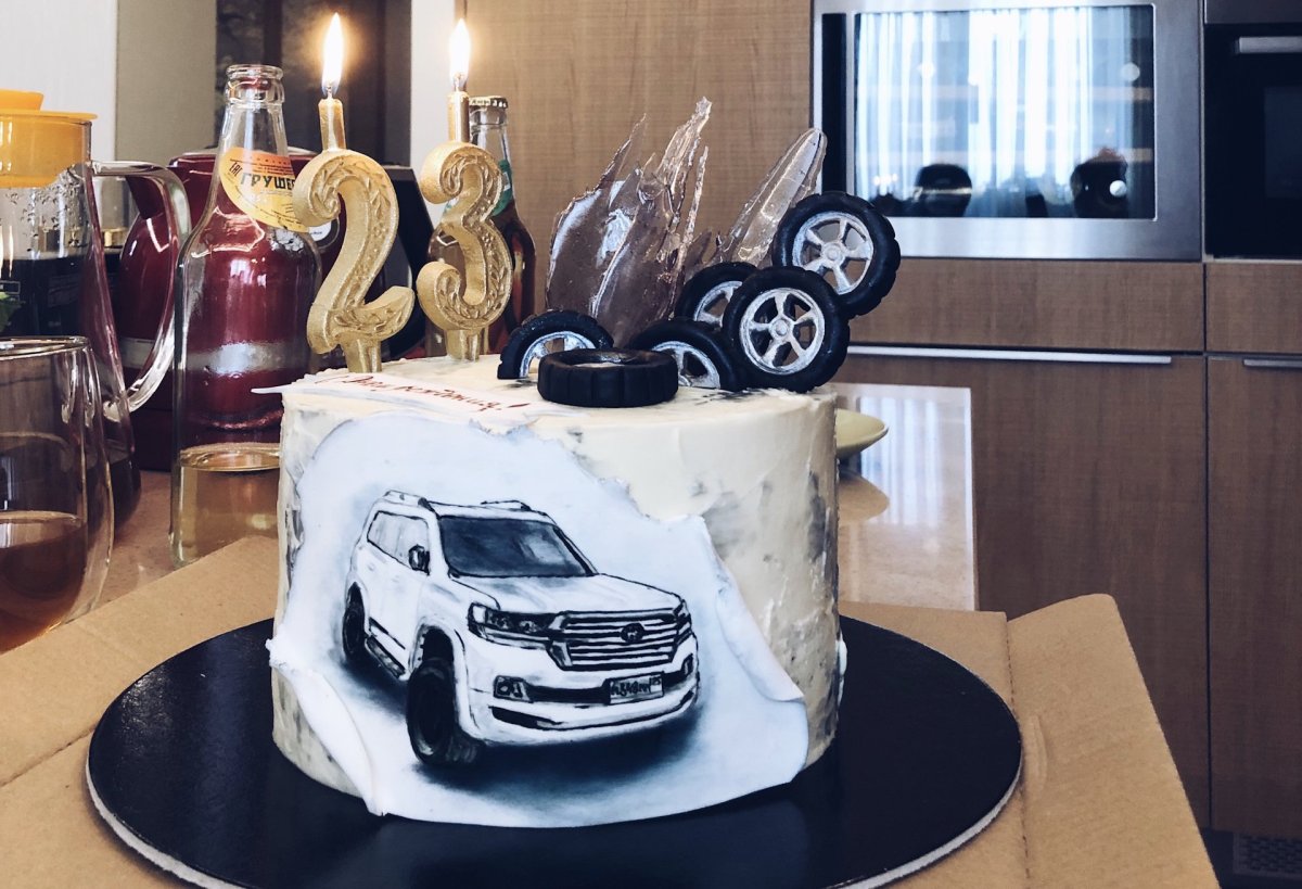 Торт для автомобилиста