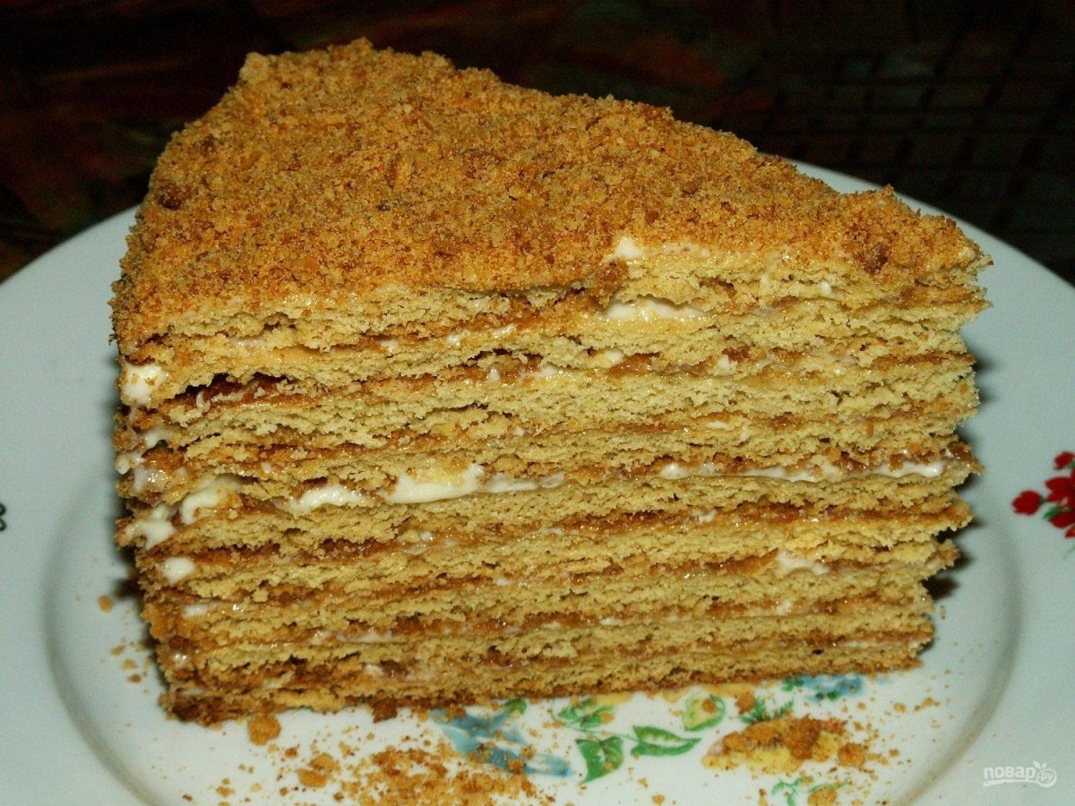 Буше медовик