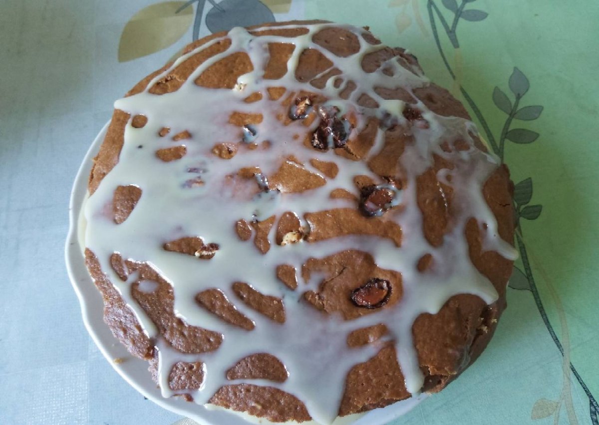 Торт с маком и сгущенкой