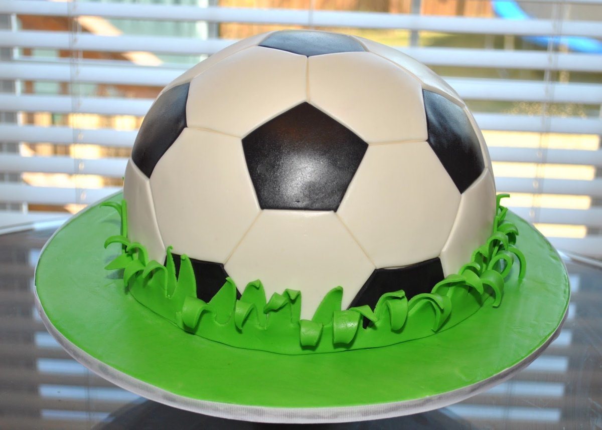 Торт для мальчика 10 лет футбол