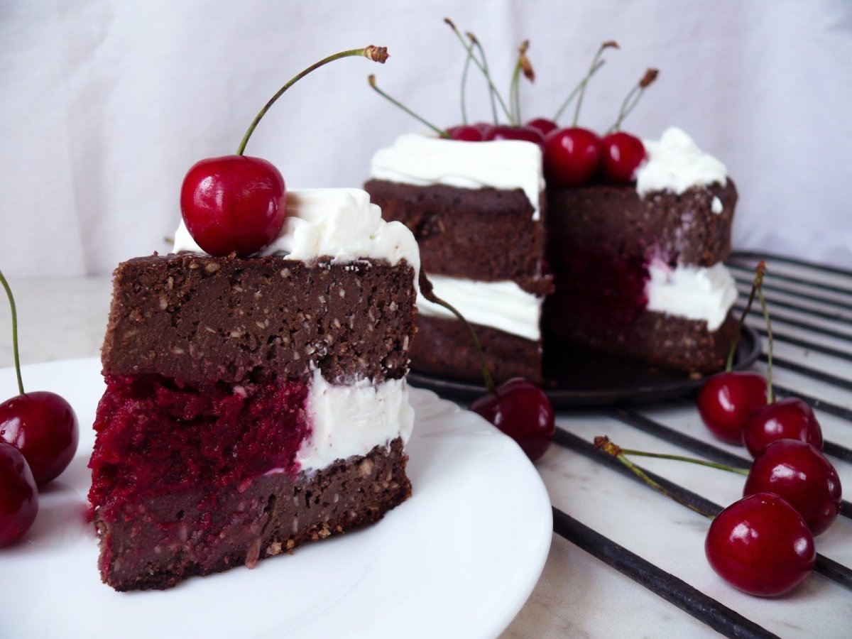 Торт "чёрный лес" (Black Forest Cake)