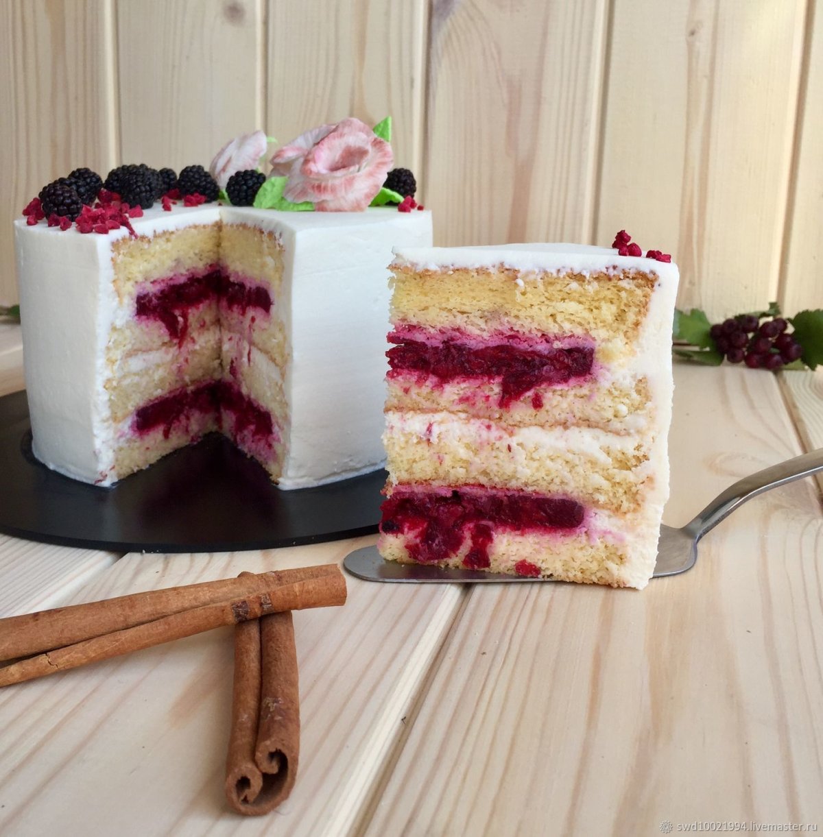 Шварцвальдский вишневый торт Schwarzwälder Kirschtorte