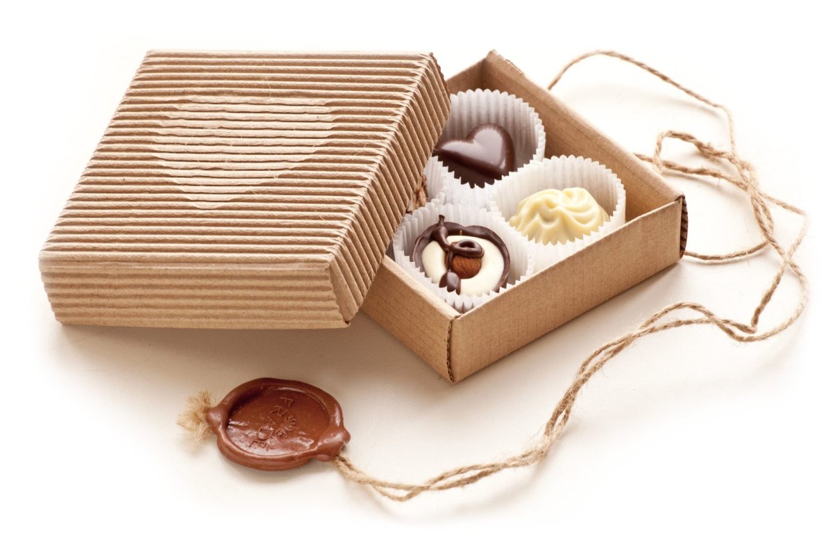 Наборы шоколадных конфет с логотипом