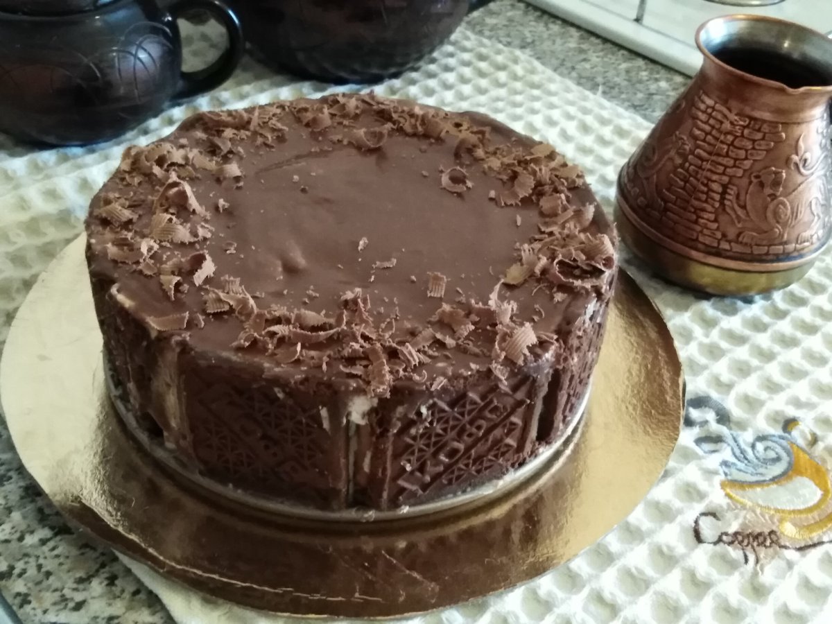 Торт с бананом