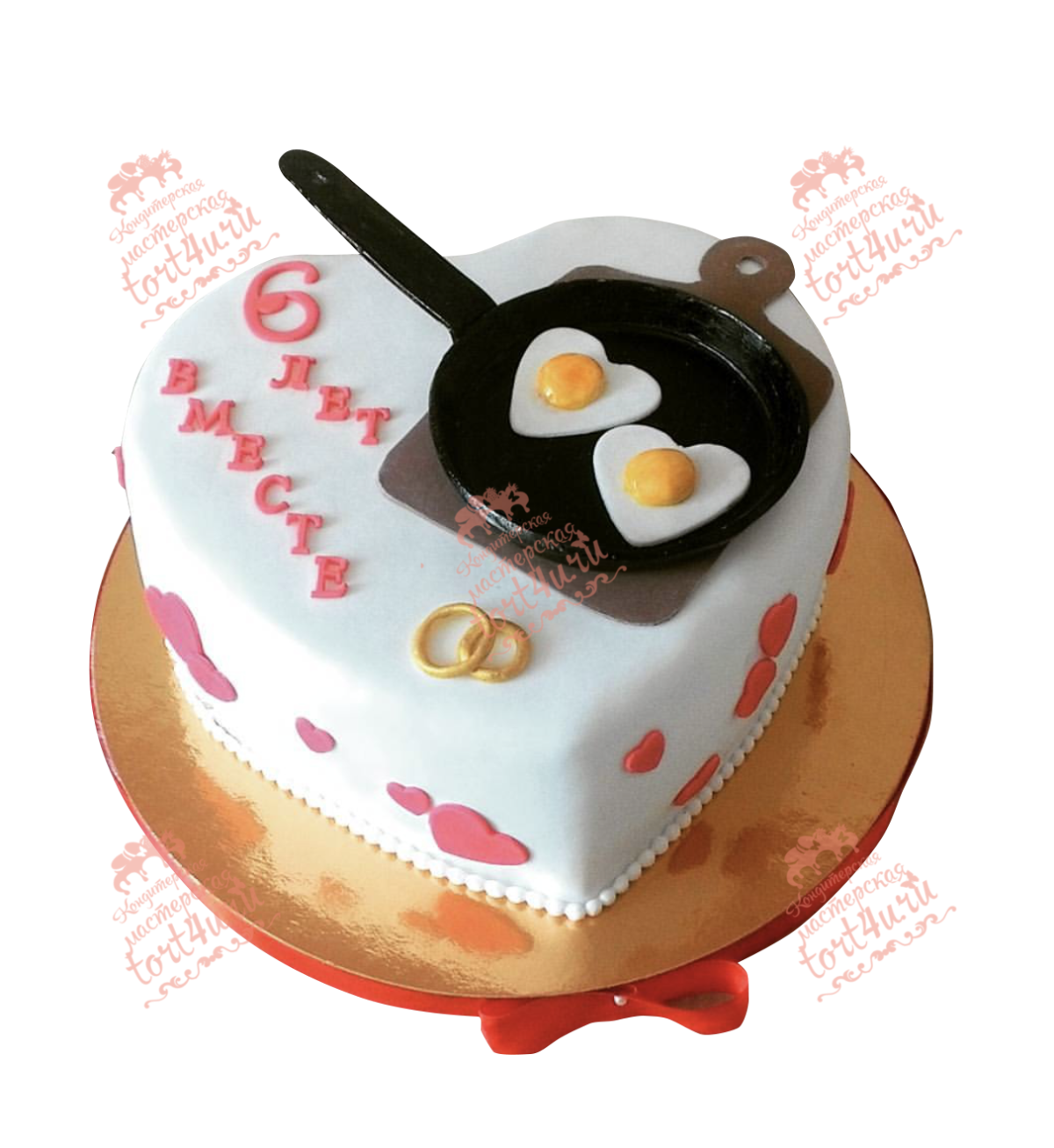Торт на 6 лет свадьбы