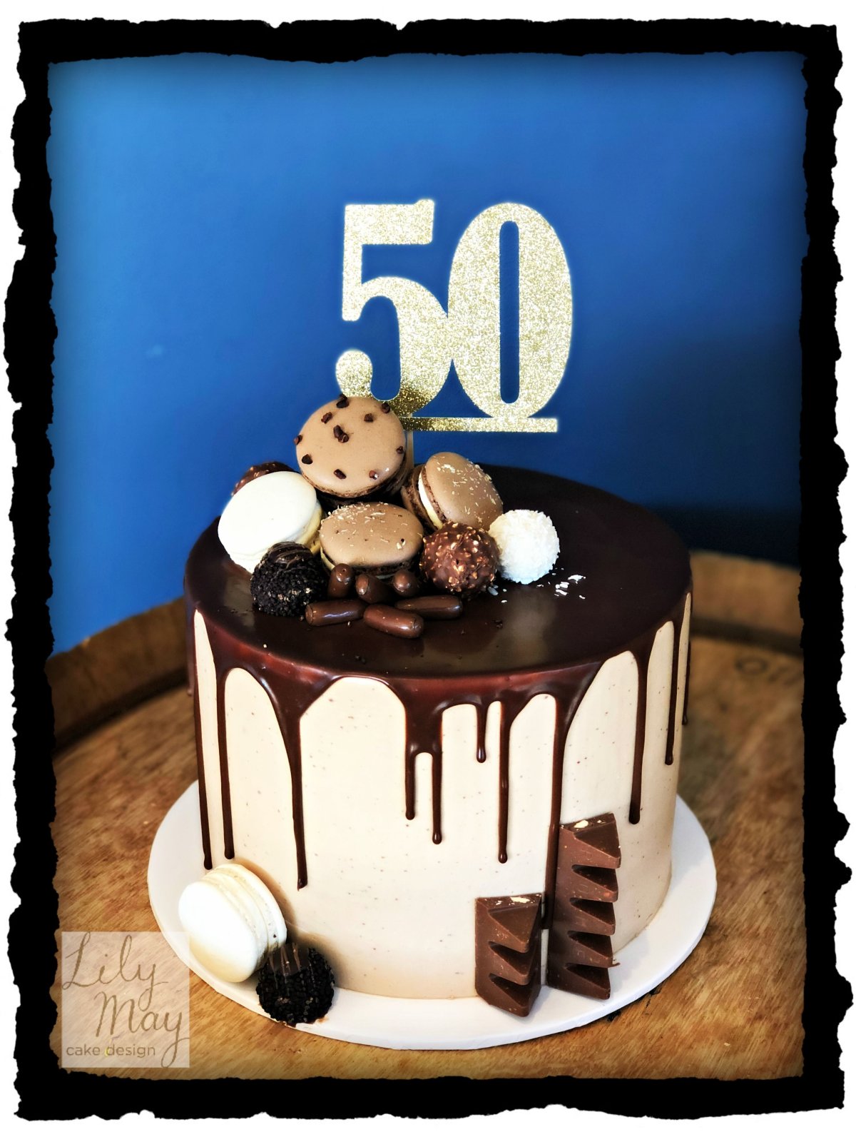 Торт 50 лет мужчине цифрами