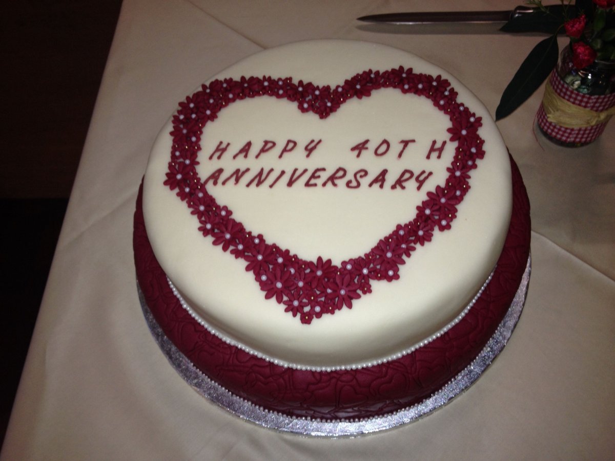 40th Wedding Anniversary