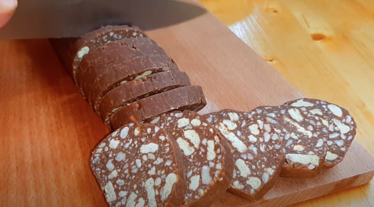 Шоколадная колбаса