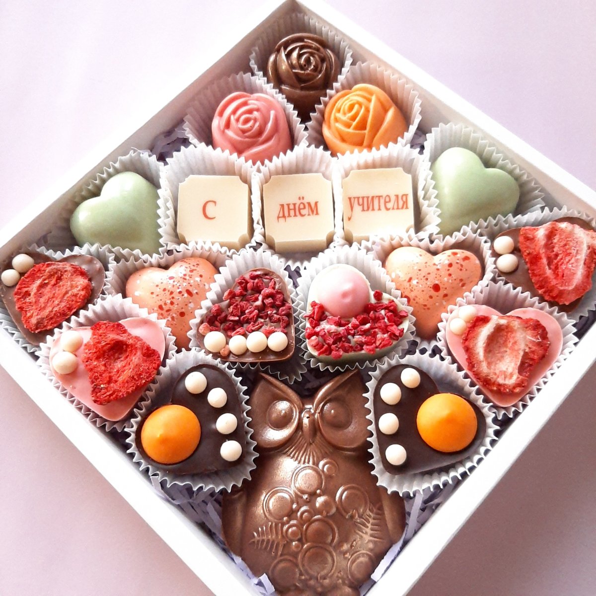 Коробка шоколадных конфет