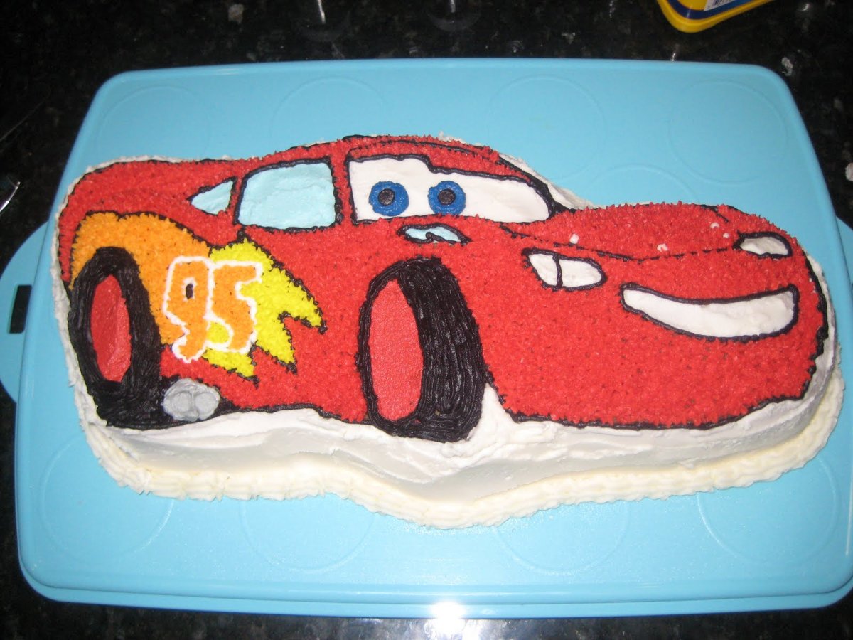 Торт Lightning MCQUEEN