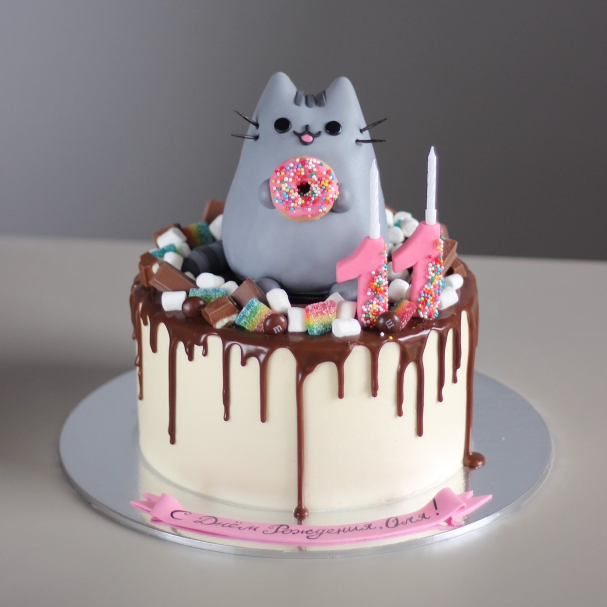 Торт с «кошками»