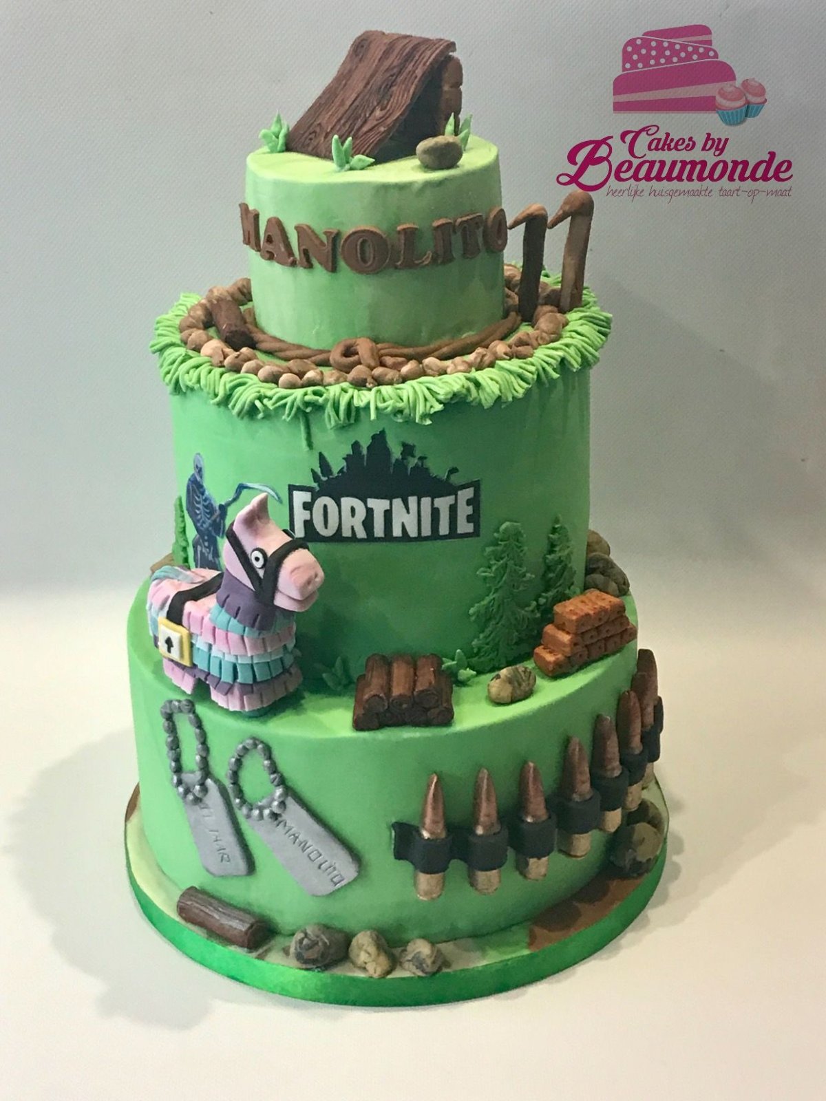 Fortnite Lama торт