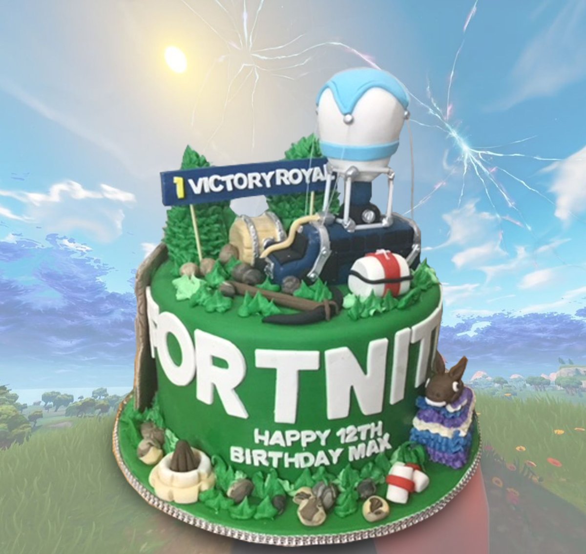 Торт Battle Royale Fortnite