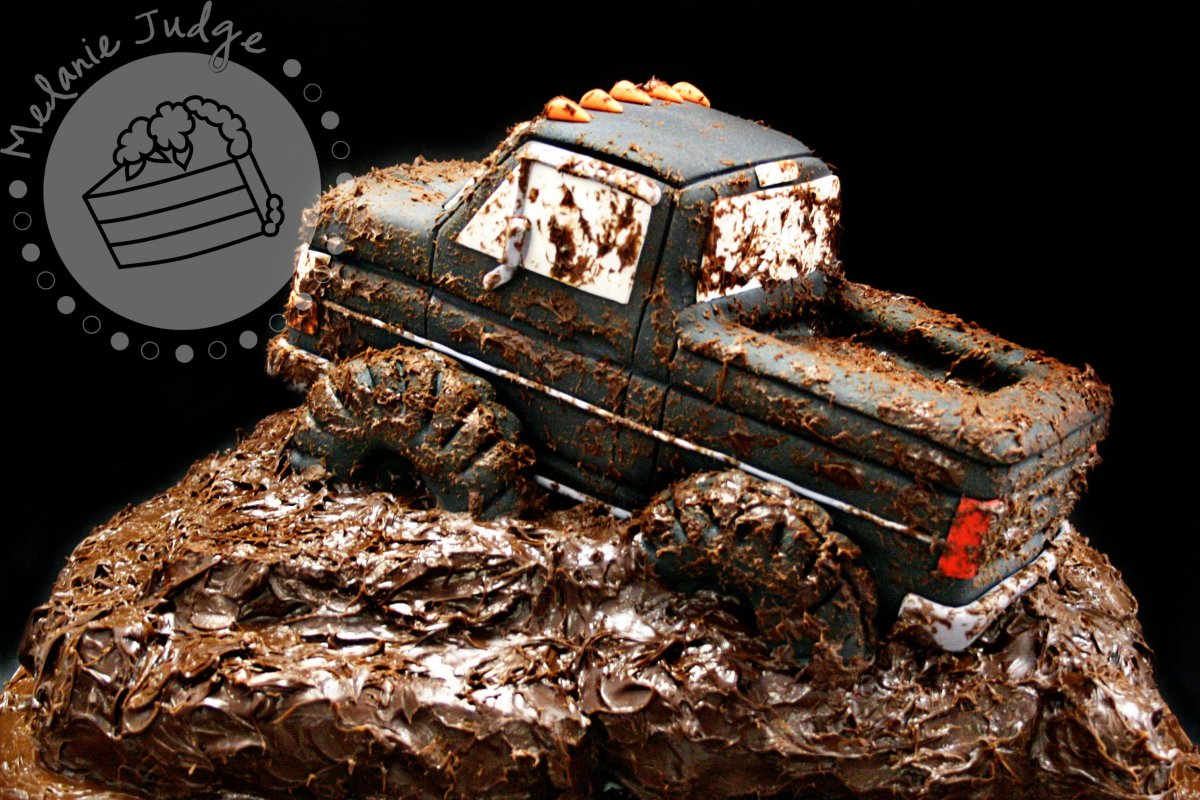 Торт машинка грузовик