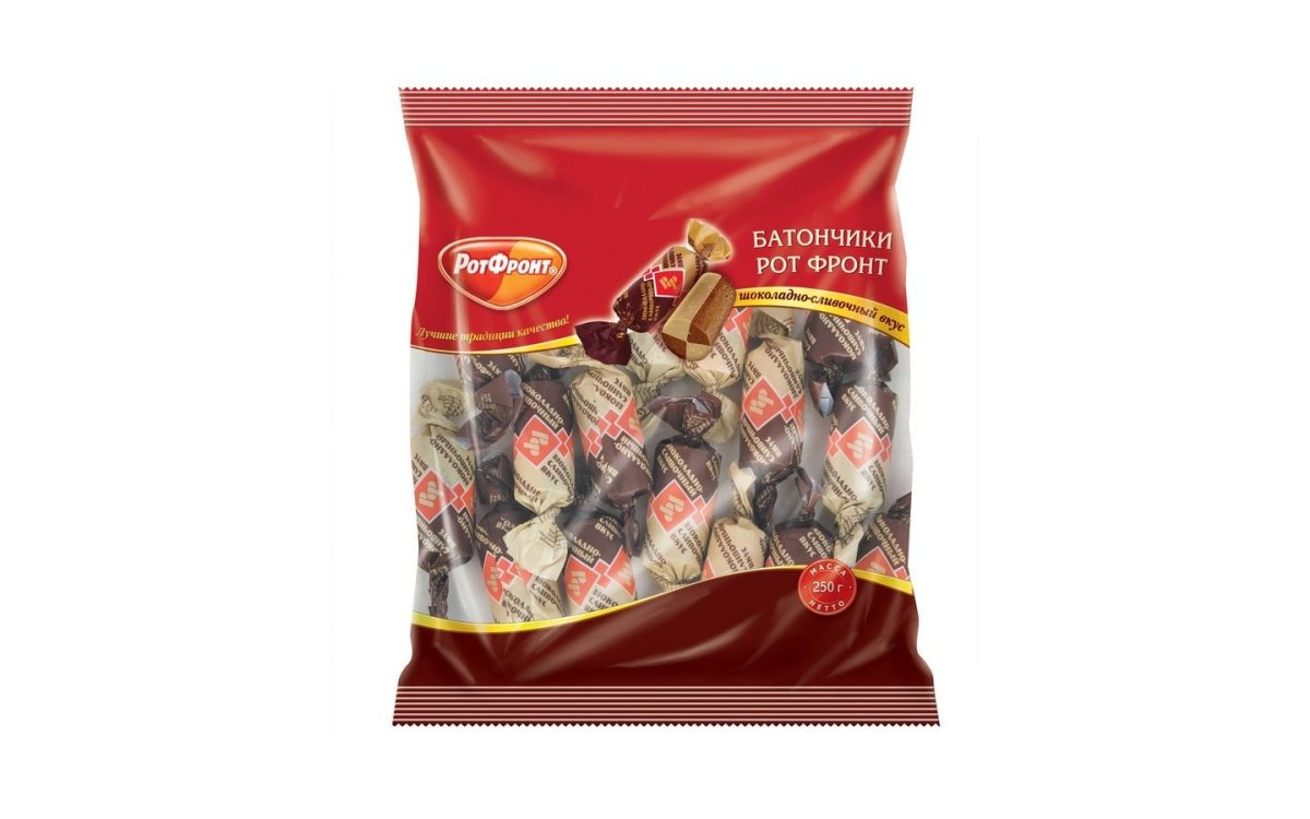Конфеты рот фронт