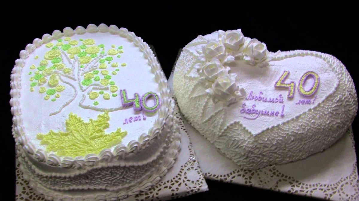 Торт на 80 лет мужчине кремовый