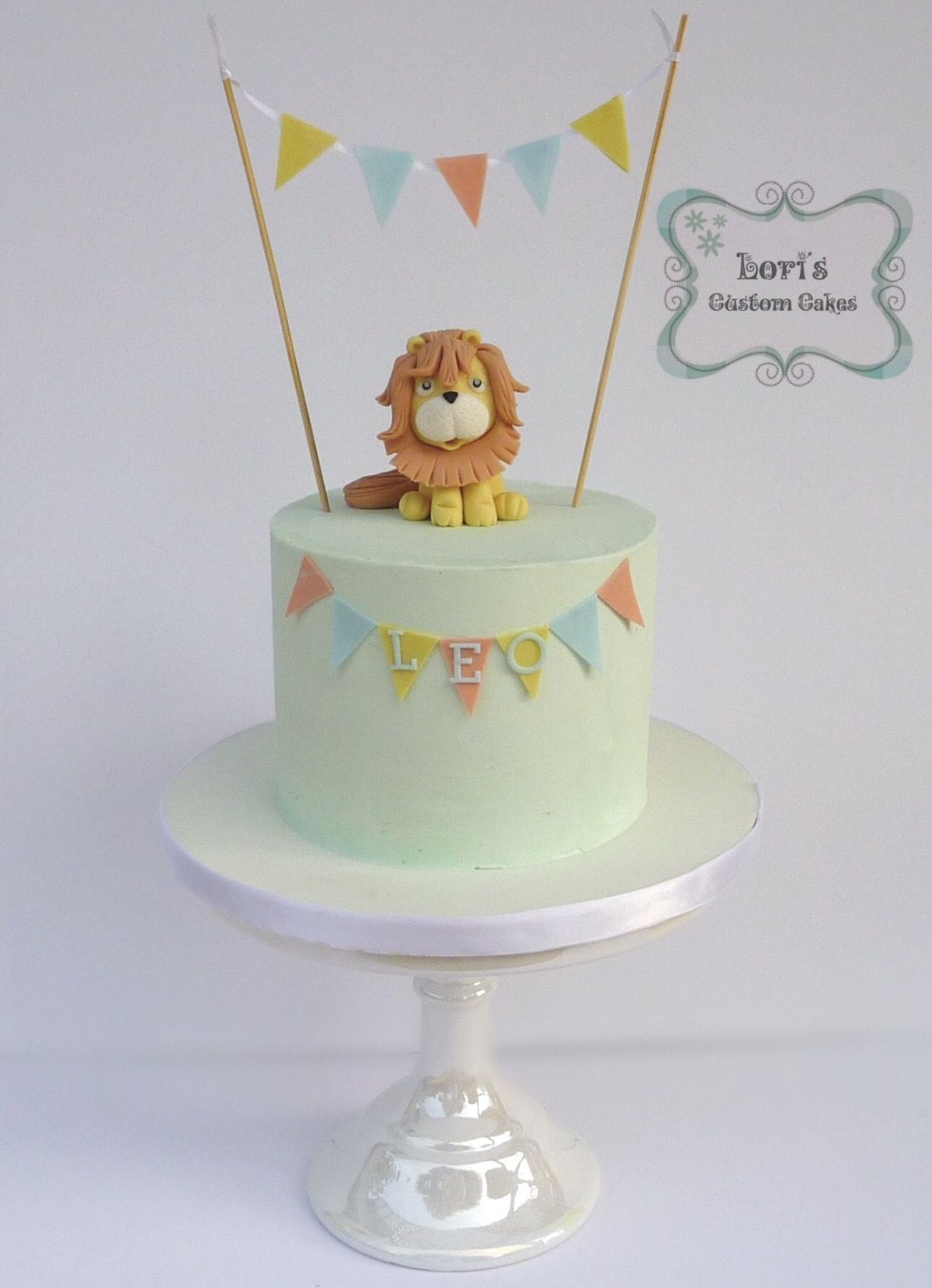 Lion King Cake Smash
