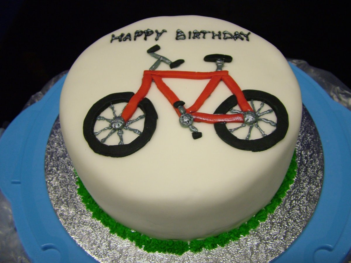 Торт велосипед на день рождения
