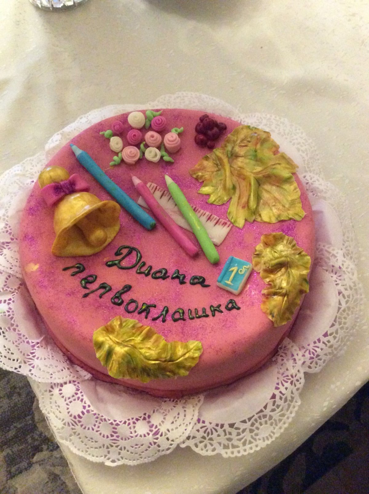 Торт школа Буратино
