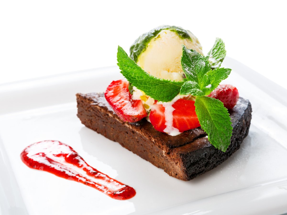 Десерт Strawberries Arnaud