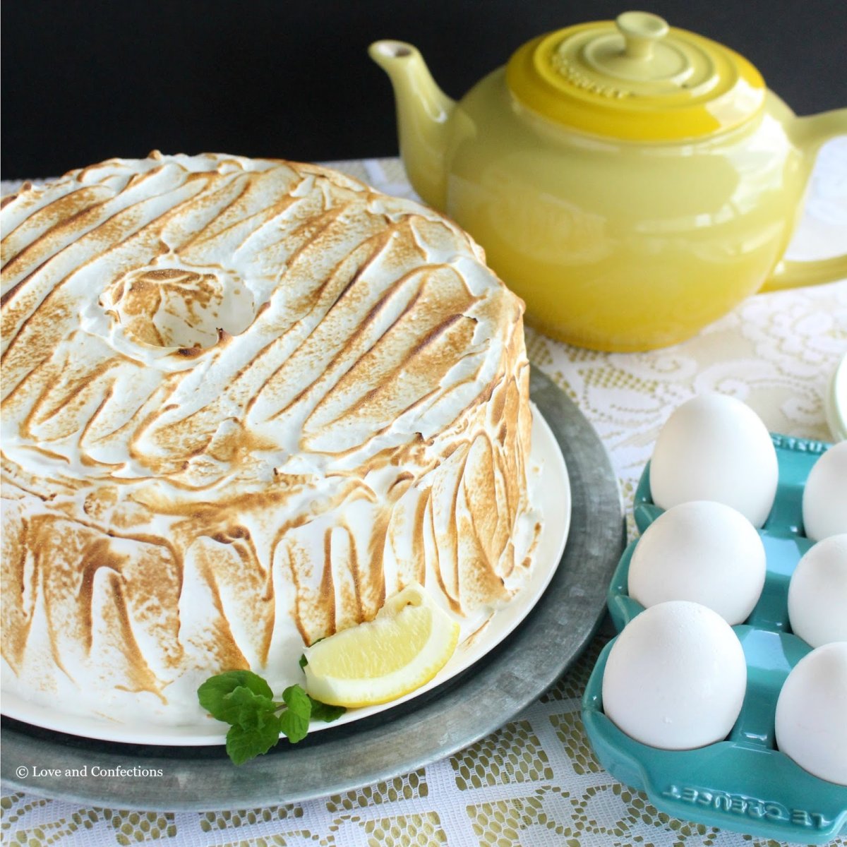 Ангельский торт Angel food Cake