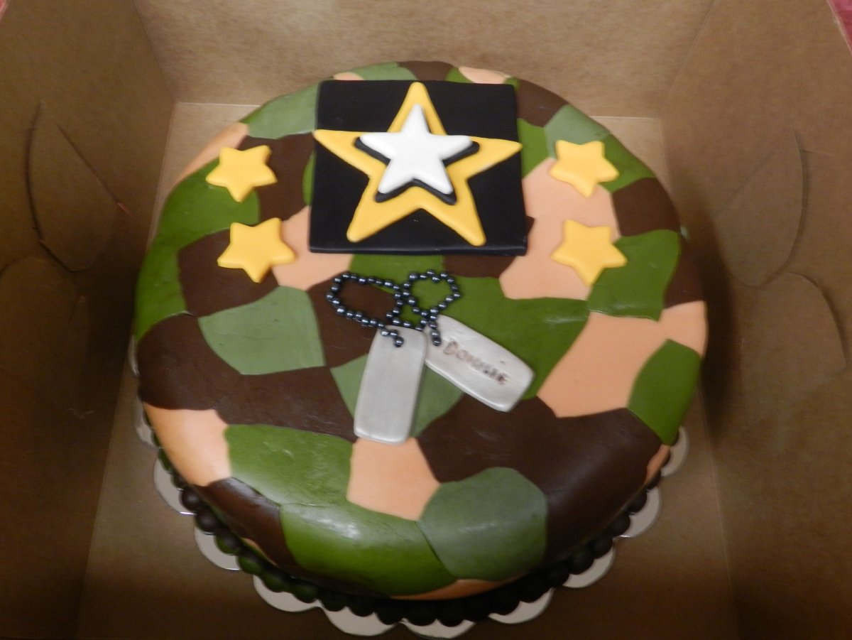 Us Army торт