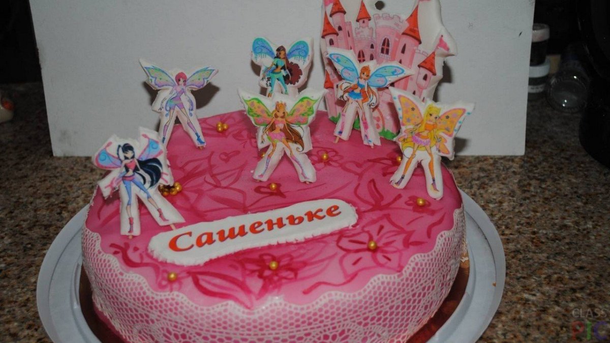 Винкс Рокси торт