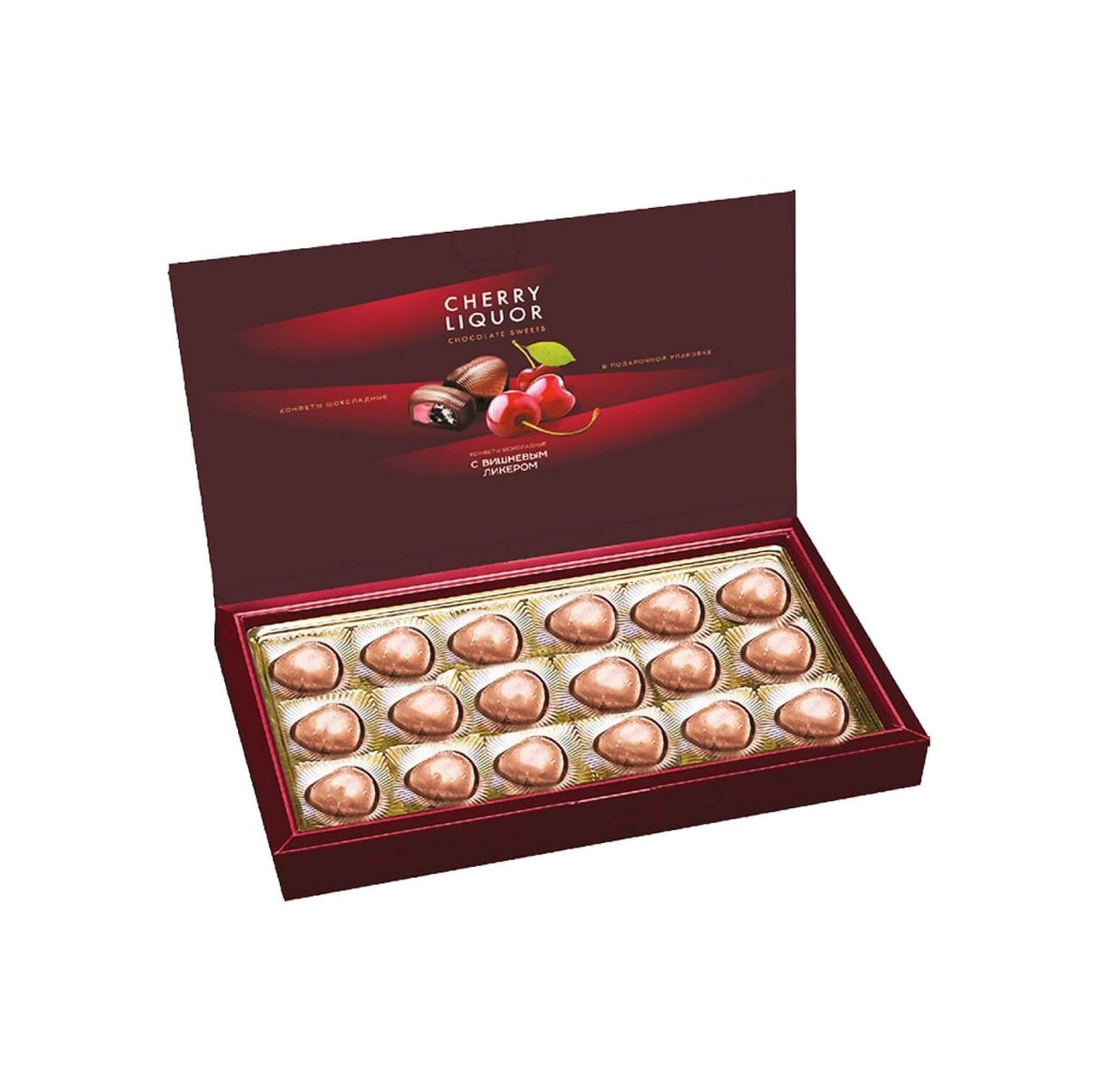 Vobro конфеты шоколадные Cherry passion 140г