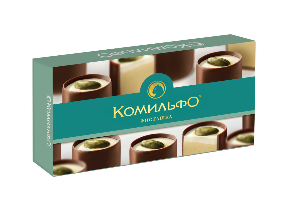 Конфеты с фисташкой в коробке