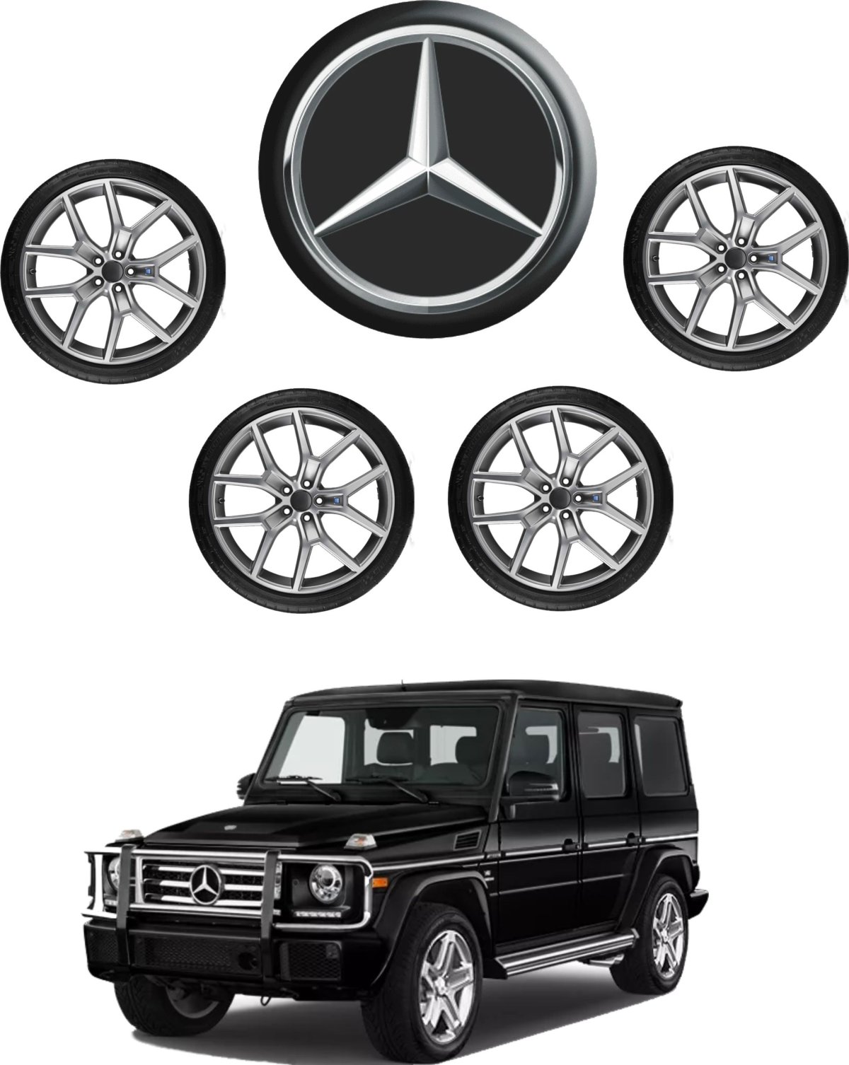 Mercedes Gelandewagen торт