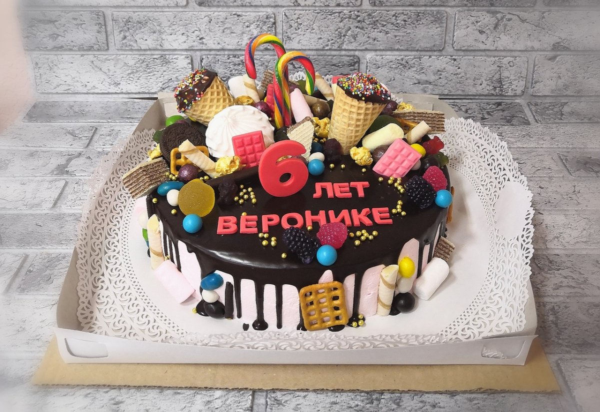 Торт Везувий