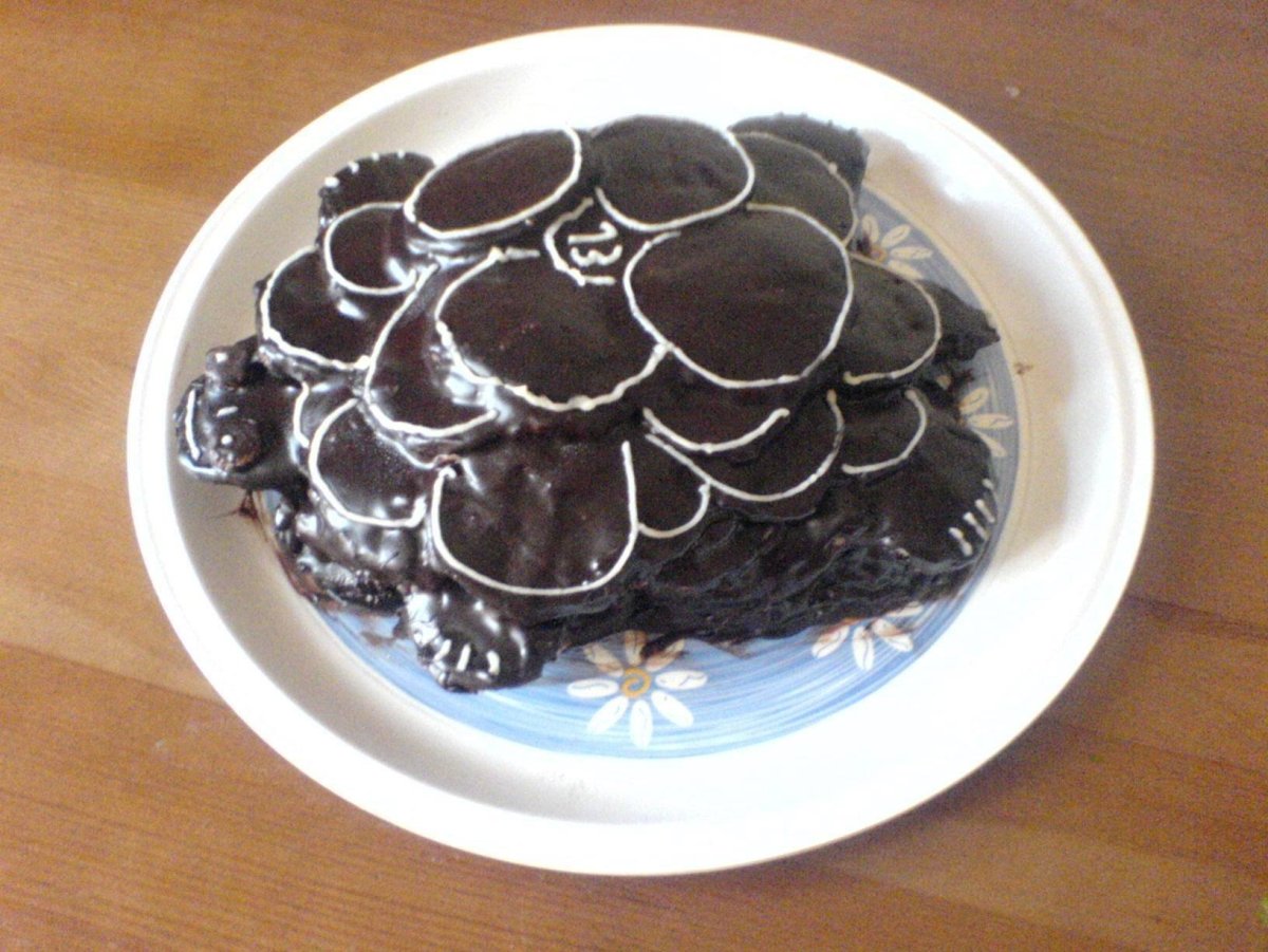 Торт черепаха со сметаной шоколадный
