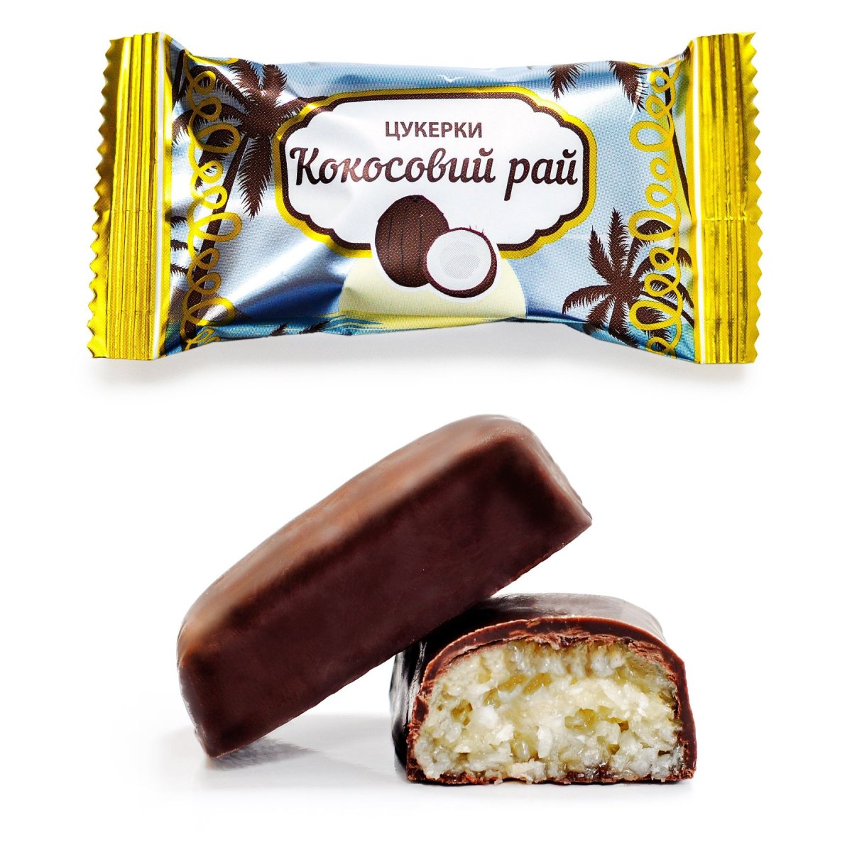 Композиция с кокосом и шоколадом