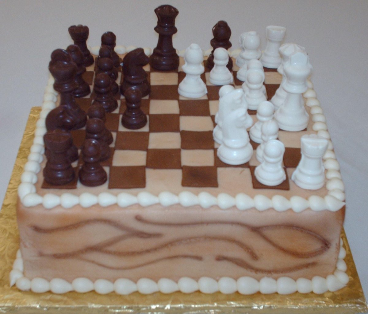 Торт шахматы мастер класс