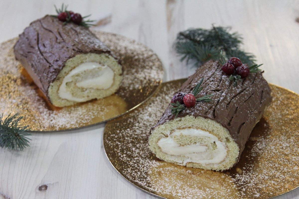Рождественское полено Bûche de noël