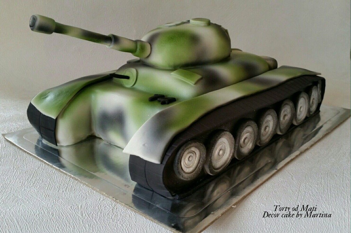Торт танки 3 года