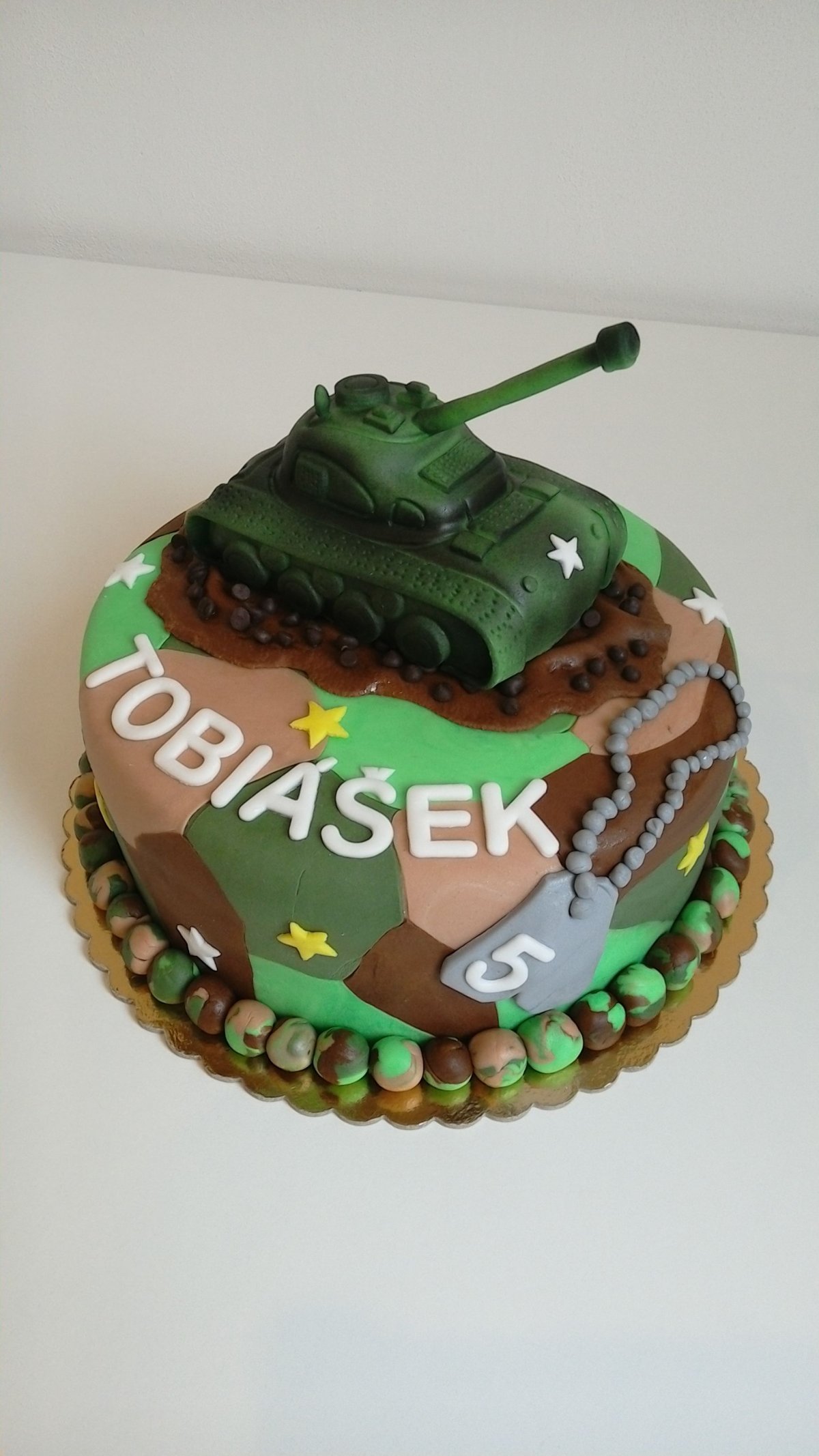 Торт танк военный мальчику
