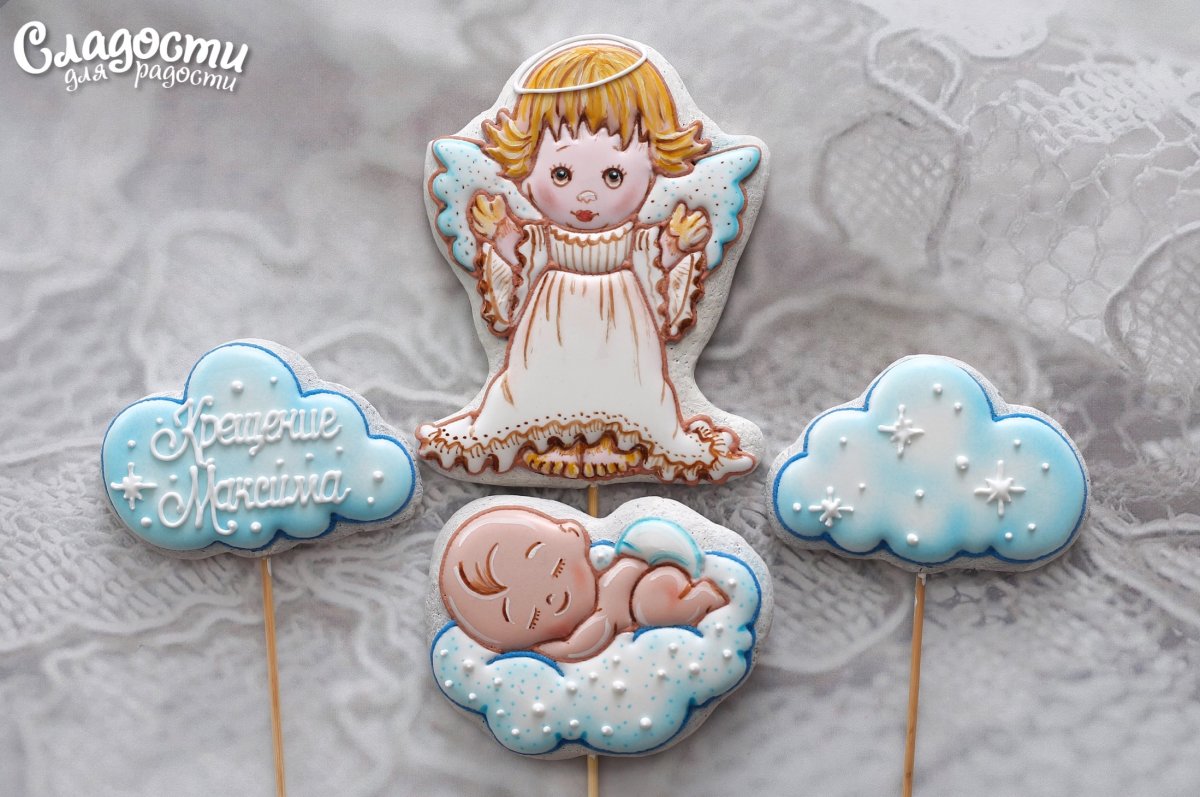 Пряники с ангелочками